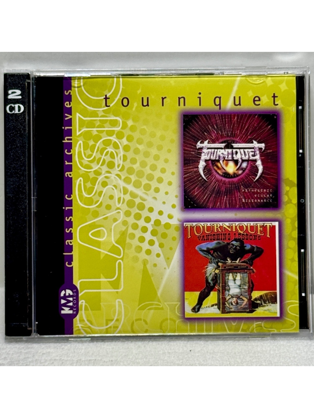 Tourniquet Classic Archives 2 CD Pathogenic Ocular Dissonance Vanishing Lessons